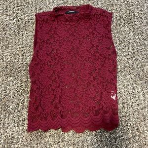 Women’s lace tank top size small